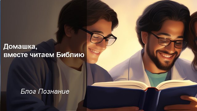 Домашка, вместе читаем Библию обзор
